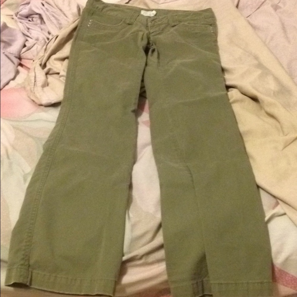 OW Tilden olive green pants